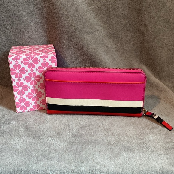 ❤️♠️🩷KATE SPADE❤️♠️🩷Laurel Way Bonita Stripe Neda/EUC - Picture 3 of 8